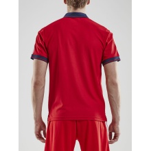 Craft Sport Polo Pro Control (100% Polyester) red/navy Men